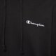Vyriškas džemperis CHAMPION DŽEMPERIS SU GOBTUVU HOODED SWEATSHIRT 221790kk001 spalva juoda