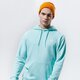 Vyriškas džemperis ADIDAS DŽEMPERIS SU GOBTUVU ESSENTIAL HOODY gn3391 spalva mėlyna