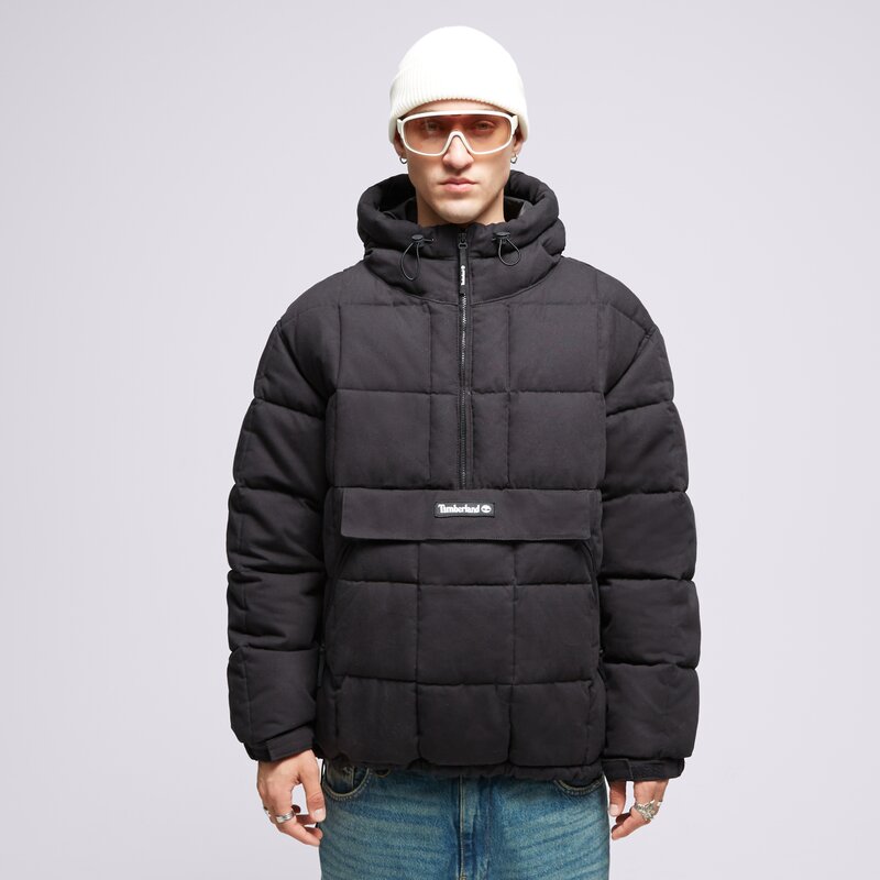 TIMBERLAND STRIUKĖ  ŽIEMINĖ PU PUFFER ANORAK BLACK