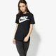 Moteriški marškinėliai NIKE MARŠKINĖLIAI SS W NSW ESSNTL TEE HBR 829747-010 spalva juoda
