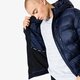 Vyriška žieminė striukė ADIDAS STRIUKĖ HOODED JKT br4782 spalva tamsiai mėlyna