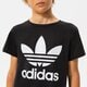 Vaikiški marškinėliai ADIDAS MARŠKINĖLIAI TREFOIL TEE BOY dv2905 spalva juoda