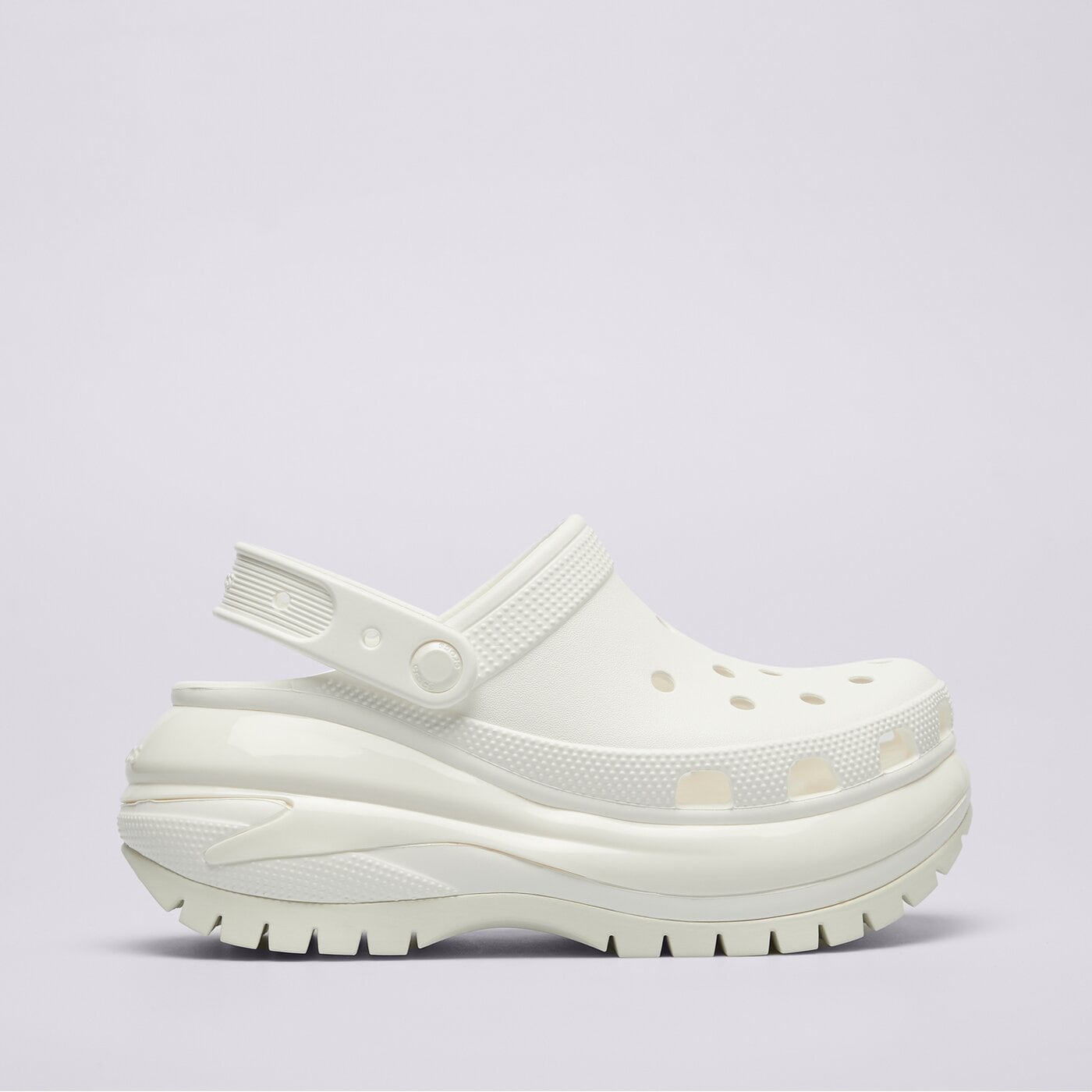 CROCS CLASSIC MEGA CRUSH CLOG 207988100 BALTA 64,00 EUR | Sandalai