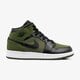 Vaikiški kedai AIR JORDAN 1 MID BG 554725-301 spalva žalia