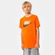 Vaikiški marškinėliai NIKE MARŠKINĖLIAI SPORTSWEAR BOY ar5252-817 spalva oranžinė