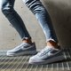 Vaikiški kedai NIKE AIR FORCE 1 bv0064-400 spalva mėlyna