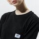 Moteriški marškinėliai VANS MARŠKINĖLIAI WM WOVEN PATCH POCKET BLACK vn0a5i8fblk1 spalva juoda