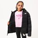 Vaikiškos rudeninės striukės NIKE GIRLS' PADDED JACKET JUNIOR BOY dx1264-011 spalva juoda