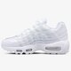 Moteriški kedai NIKE WMNS AIR MAX 95 307960-108 spalva balta