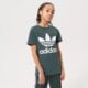 Vaikiški marškinėliai ADIDAS MARŠKINĖLIAI TREFOIL TEE GIRL hk0262 spalva žalia
