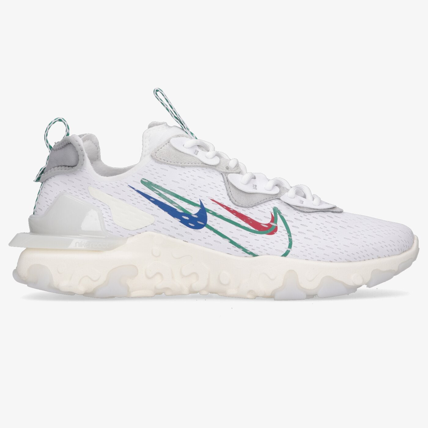 NIKE REACT VISION | DM9095-100 | BALTA | 99,99 € | Kedai | ✪ Sizeer.lt ✪