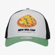 Vyriška kepurė su snapeliu NEW ERA KEPURĖ FOOD PACK TRUCKER GRN NEW ERA TRGWHI 60240633 spalva žalia