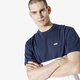 Vyriški marškinėliai VANS MARŠKINĖLIAI SS MN COLORBLOCK TEE NVY/WHT vn0a3czd5s21 spalva tamsiai mėlyna