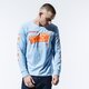 Vyriški marškinėliai ADIDAS MARŠKINĖLIAI CRUNCHY LS TEE gj9581 spalva mėlyna