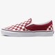 Vyriški inkariukai VANS UA CLASSIC SLIP-ON vn0a38f7vlw1 spalva tamsiai raudona