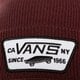 Vaikiška kepurė VANS KEPURĖ  ŽIEMINĖ MILFORD BEANIE vn000uou4qu1 spalva tamsiai raudona