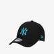 Vyriška kepurė su snapeliu NEW ERA KEPURĖ NEON PACK 940 NYY BLK NEW YORK YANKEES BLKVCB 60240465 spalva juoda