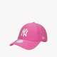 Moteriška kepurė su snapeliu NEW ERA KEPURĖ WMNS TOWELLING 940 NYY PNK NEW YORK YANKEES B 60222411 spalva rožinė