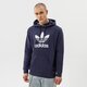 Vyriškas džemperis ADIDAS DŽEMPERIS SU GOBTUVU TREFOIL HOODY he9497 spalva tamsiai mėlyna