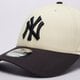 Vyriška kepurė su snapeliu NEW ERA KEPURĖ COLOUR BLOCK 940 NYY NEW YORK YANKEES 60595215 spalva rusvai gelsva