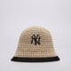 NEW ERA SKRYBELĖ WMNS KNITTED BUCKET NYY NEW YORK YANKEES 60856308 spalva rusvai gelsva