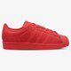 Moteriški kedai ADIDAS SUPERSTAR GLOSSY TOE W s76724 spalva rožinė