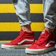 Vyriški inkariukai VANS UA SK8-HI  vn0a4bv618n1 spalva raudona