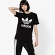 Moteriški marškinėliai ADIDAS MARŠKINĖLIAI SS TREFOIL TEE ADICOLOR cv9888 spalva juoda