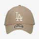 Vyriška kepurė su snapeliu NEW ERA KEPURĖ CP LOS ANGELES DODGERS 940 CAMEL 60244711 spalva ruda