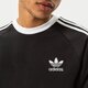 Vyriški marškinėliai ADIDAS MARŠKINĖLIAI 3-STRIPES TEE gn3495 spalva juoda