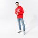 Vyriškas džemperis ADIDAS DŽEMPERIS SU GOBTUVU TREFOIL HOODY he9500 spalva raudona