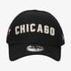 Vyriška kepurė su snapeliu NEW ERA KEPURĖ NBA SCRIPT 9FORTY BULLS CHICAGO BULLS BLKSFP 12134798 spalva juoda