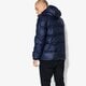 Vyriška žieminė striukė ADIDAS STRIUKĖ HOODED JKT br4782 spalva tamsiai mėlyna