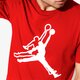 Vyriški marškinėliai JORDAN MARŠKINĖLIAI SS M JSW TEE HE GOT GAME JMPMN ar1284-687 spalva raudona
