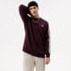 Vyriškas džemperis ADIDAS DŽEMPERIS 3-STRIPES CREW hk7291 spalva tamsiai raudona