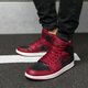 Vyriški kedai JORDAN AIR 1 MID  554724601 spalva tamsiai raudona