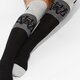Moteriškos kojinės WAKE UP & SQUAT KOJINĖS WU&S UGLY BLACK&GREY wusk001bgr spalva juoda