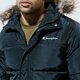 Vyriška žieminė striukė CHAMPION STRIUKĖ  ŽIEMINĖ PARKA JACKET MM 216391kk001 spalva juoda