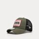 Vyriška kepurė su snapeliu NEW ERA KEPURĖ STATE PATCH TRUCKER NONE 60357959 spalva rusvai žalsva