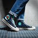 Vyriški kedai CONVERSE CHUCK 70 UNITY FLORAL PRINT 172824c spalva juoda