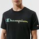 Vyriški marškinėliai CHAMPION MARŠKINĖLIAI CREWNECK MARŠKINĖLIAI 215791kk001 spalva juoda