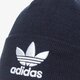 Vaikiška kepurė ADIDAS KEPURĖ  ŽIEMINĖ TREFOIL BEANIE bk7639 spalva tamsiai mėlyna