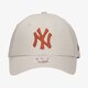 Moteriška kepurė su snapeliu NEW ERA KEPURĖ CP NEW YORK YANKEES 940 STONE 60244721 spalva rusvai gelsva