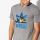 Vyriški marškinėliai ADIDAS MARŠKINĖLIAI SS ACTION SPORTS LIFESTYLE LAID OUT TEE cf3117 spalva pilka