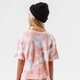 Vaikiški marškinėliai JORDAN MARŠKINĖLIAI JORDAN GIRL TIE DYE BOXY TEE GIRL 45a764-n0q spalva oranžinė