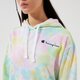 Moteriškas džemperis CHAMPION DŽEMPERIS SU GOBTUVU HOODED SWEATSHIRT 113934wl002 spalva daugiaspalvė