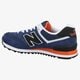 Vyriški kedai NEW BALANCE ML574MOY ml574moy spalva tamsiai mėlyna