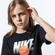 Vaikiški marškinėliai NIKE MARŠKINĖLIAI B NSW TEE BASKETBALL BALL ci9610-010 spalva juoda