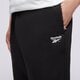 Vyriškos kelnės REEBOK KELNĖS RI LEFT LEG JOGGER 100055296 spalva juoda
