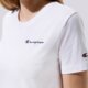 Moteriški marškinėliai CHAMPION MARŠKINĖLIAI CREWNECK MARŠKINĖLIAI 112605ww001 spalva balta